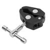 Aluminum Alloy Large Crab Clamp Clip, Adjustable Camera Monitor Mount with Anti Slip Rubber Pad for Various Cameras, Camcorders, and Flashlight view 4