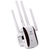 HOSAYA WiFi Extender WiFi Repeater Signal Booster for Area Up to 10000 sq.ft and 50 Devices, External WiFi Antenna x 4, RJ45 Port x 1, WPS, WiFi Range Extender, WiFi Amplifier, AP,Easy one Key Setup view 1