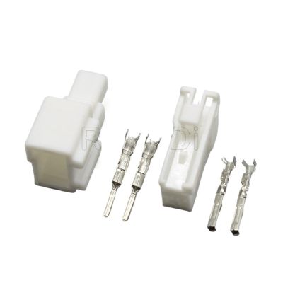1-20 Kits 2 Pins Car Socket Trunk Tail Lamp p/Lug 1891302224AS 1891402224AS PH845-02020 PH845-02010 PH841-02010 DJ7026Y-1.2-11/21(Female Male Set,10Sets)