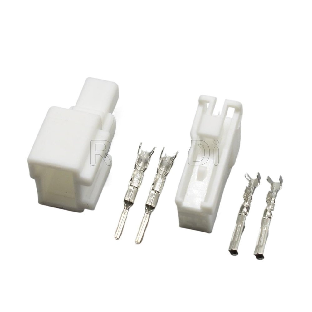 1-20 Kits 2 Pins Car Socket Trunk Tail Lamp p/Lug 1891302224AS 1891402224AS PH845-02020 PH845-02010 PH841-02010 DJ7026Y-1.2-11/21(Female Male Set,10Sets)