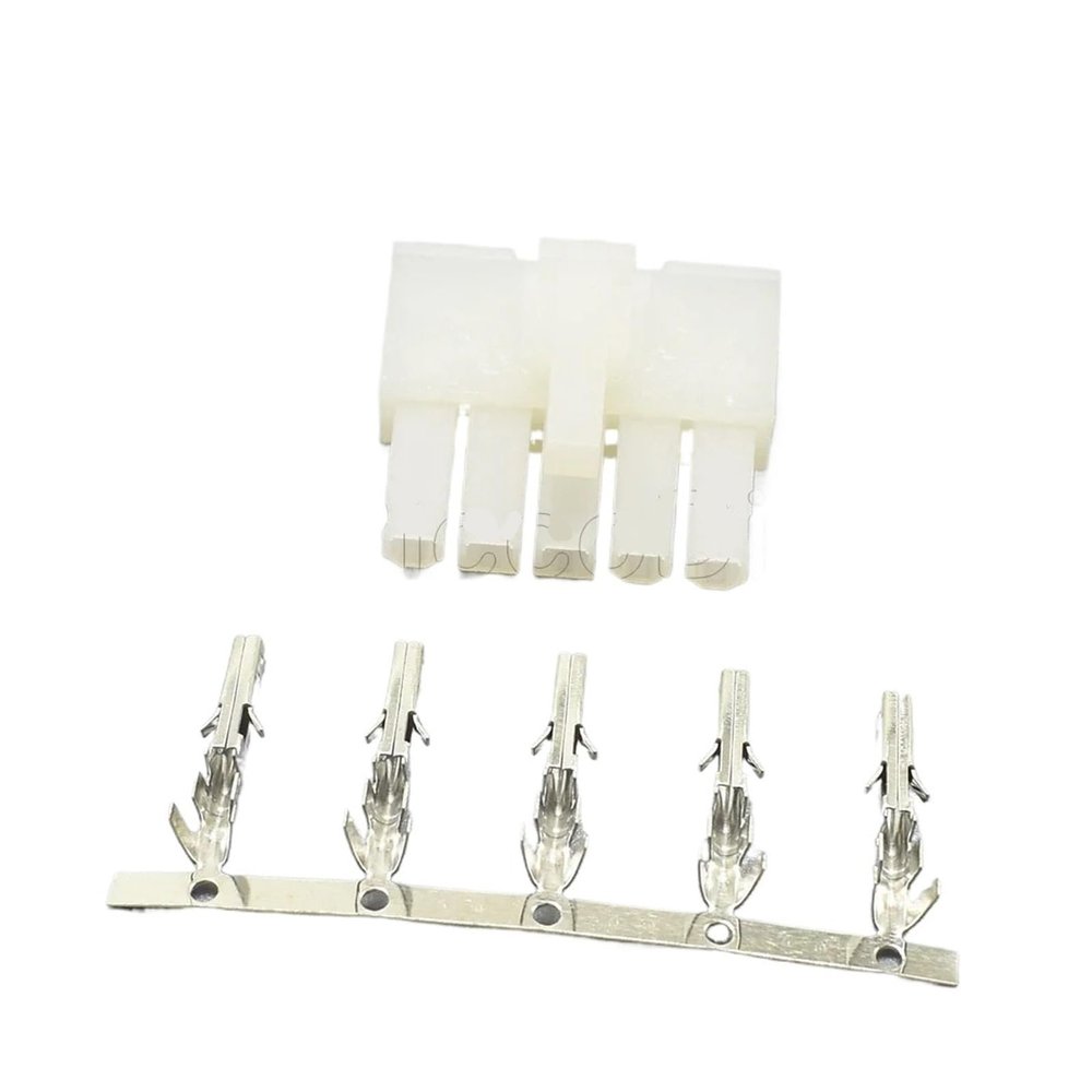 10-50Set 5Pins 5557 5559 Housing 4.2mm Pitch Male Female Connector Compatible with The Computer(5557-5P,10Sets)