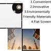 100 Inch Foldable Projection Screen White Movie Projection Screen for Outdoor Camping 16:9 Portable view 4