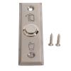 Access Control Switch Exit Push Button Stainless Steel Panel Automatic Reset for Indoor Outdoor Access Hollow Doors view 1