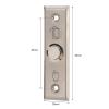 Access Control Switch Exit Push Button Stainless Steel Panel Automatic Reset for Indoor Outdoor Access Hollow Doors view 2