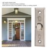 Access Control Switch Exit Push Button Stainless Steel Panel Automatic Reset for Indoor Outdoor Access Hollow Doors view 3