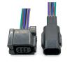 Sumitomo 6 Pin Auto Reversing Radar Probe Plug Wiring Harness Connector 12382 6189-1142 6189-7042 Compatible With Toy~ta R~V4 Corolla(6Pin Male) view 4