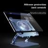 Laptop Stand, 360 Swivel, 180 Fan Cooling, 5~30cm Height Adjustable, up to 16' Laptop (Silver) view 3