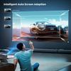 YABER Pro V9 400 ISO Native 1080P Outdoor Movie Projector with WiFi 6 and Bluetooth 5.2, Auto 6D Keystone & 50% Zoom, Home Theater Projector for Phone/TV Stick/PC (Renewed) view 3