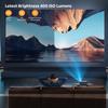 YABER Pro V9 400 ISO Native 1080P Outdoor Movie Projector with WiFi 6 and Bluetooth 5.2, Auto 6D Keystone & 50% Zoom, Home Theater Projector for Phone/TV Stick/PC (Renewed) view 4