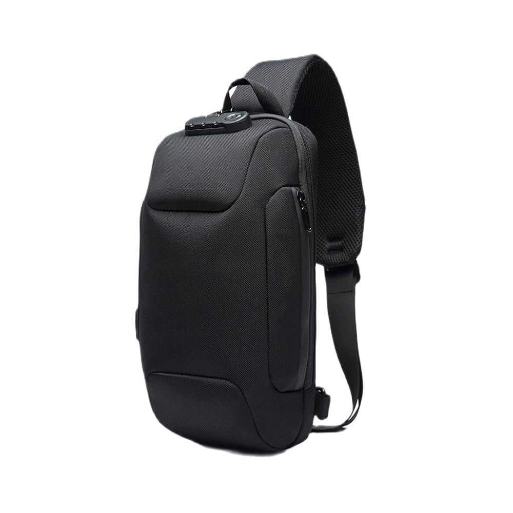 Shockproof Protective Crossbody Shoulder Chest Backpack Travel Home Storage Bag Carrying Case Compatible with Onexplayer X1/X1 Mini (Black)