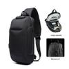 Shockproof Protective Crossbody Shoulder Chest Backpack Travel Home Storage Bag Carrying Case Compatible with Onexplayer X1/X1 Mini (Black) view 3