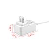 PGENDAR AC/DC Adapter Replacement for Department 56 Village Accessories 5655026 56.55026 55026 3V Power Cord for Department 56 Building and Accessory Lights System 2 Pack view 3