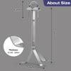 16 Inch SUS304 Stainless Steel Mast Wall Mount Clamp - Windproof Antenna Mounting Bracket for TV Mast view 2