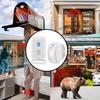 Door Chime, USUPERINK 4SET Motion Sensor Alarm, Wireless Driveway Alarm Security for Business Entry, Store Door Entry Bell, Motion Sensor Detect Alarm, Caregiver Reminder for Elderly, Visitor Bell view 2