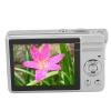 Digital Camera, 1080P 50MP Autofocus Vlogging Camera 16X Digital Zoom Point and Shoot Cameras for Travel, Anti Shake, LED Flash (Silver) view 1