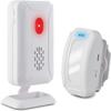 Door Chime, USUPERINK 1SET Motion Sensor Alarm, Wireless Driveway Alarm Security for Business Entry, Store Door Entry Bell, Motion Sensor Detect Alarm, Caregiver Reminder for Elderly, Visitor Bell view 1