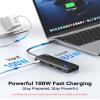 Selore Docking Station for MacBook Pro Air,10 in 1 Dual HDMI Adapter for Mac Pro Air,USB C Hub for MacBook Docking Station Dual Monitor with 2 HDMI,Ethernet,PD,USB C,2 USB A,SD/TF for M1 M2 view 4