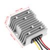 DCDC Converter Regulator 12V to 24V High Efficiency Stepup Power Supply 10A 240W 7X7X3 12-24V Converter DC Boost Converter view 2