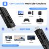 Beyn Wireless HDMI Transmitter and Receiver,2026 Upgraded LED Display,4K Decode & 1080P Output,Plug and Play Wireless HDMI Extender,Compatible with PC/Laptop/Camera/HDTV/Projector/TV Box view 4