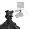 Mtlavishness Camera Flash Shoe Mounts Triple Cold Shoe Mount 7.05.03.0 Triple Hot Shoe Base Mount Adapter Extend for Microphone Video Light Tripod Monopod Cold Shoe Base Clip view 2