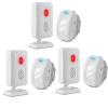 Door Chime, USUPERINK 3SET Motion Sensor Alarm, Wireless Driveway Alarm Security for Business Entry, Store Door Entry Bell, Motion Sensor Detect Alarm, Caregiver Reminder for Elderly, Visitor Bell view 1