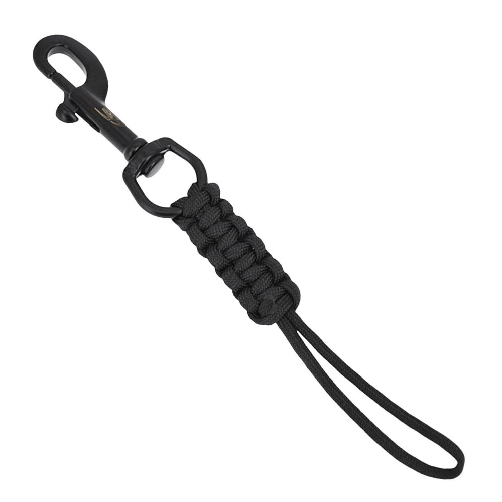 Carabiner Hook Clip with Rope, Diving Clip Lanyard - Anti-Lost Strap Diving Lock | Practical Metal Clip Hook, Diving Swivel , Carabiner Hook for Flashlight