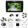 Android 13 Car Stereo Radio with Carplay Android Auto Fit for Mercedes Benz SLK 2004-2010, 2GB+32GB 9 Touch Screen Car Navigation in Dash Stereo wi GPS Navigation WiFi Bluetooth FM RDS view 2