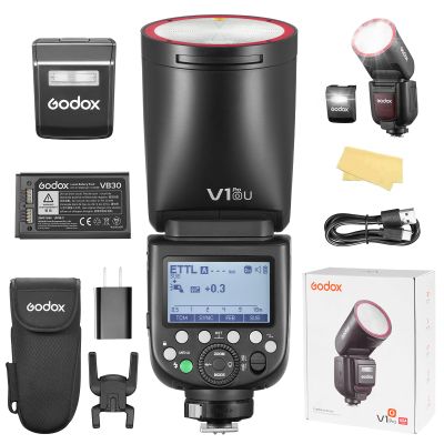 Godox V1 PRO-O TTL Flash for Olympus Panasonic Camera 2980mAh 76W