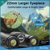 Adasion 15x56 UHD Binoculars for Adults High Powered with Phone Adapter and Tripod, Super Powerful BAK4 Prism Waterproof Binoculars for Hunting Stargazing Bird Watching Hiking Safari Travel Sports view 2