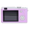 48MP Digital Camera, 1080P Selfie Camera 16x Zoom, Compact Portable Camera with 2.4 Inch Screen, Prevent Shaking, for Travel, Stylish Design with Retro Feel (Purple) view 1