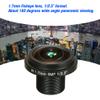 1.7mm Fisheye Lens, 5MP Wide Angle CCTV Camera Lens, Mount, Easy Installation, HD Image, Cost Effective, 180 Panoramic View view 4