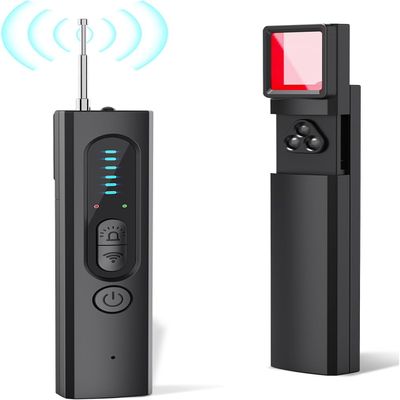 OVWE Hidden Camera Detectors,Spy Camera Detector,Hidden Bug and GPS Tracker Finder, Privacy Protector, 5 Levels Sensitivity 4 Modes, 25H Working Time