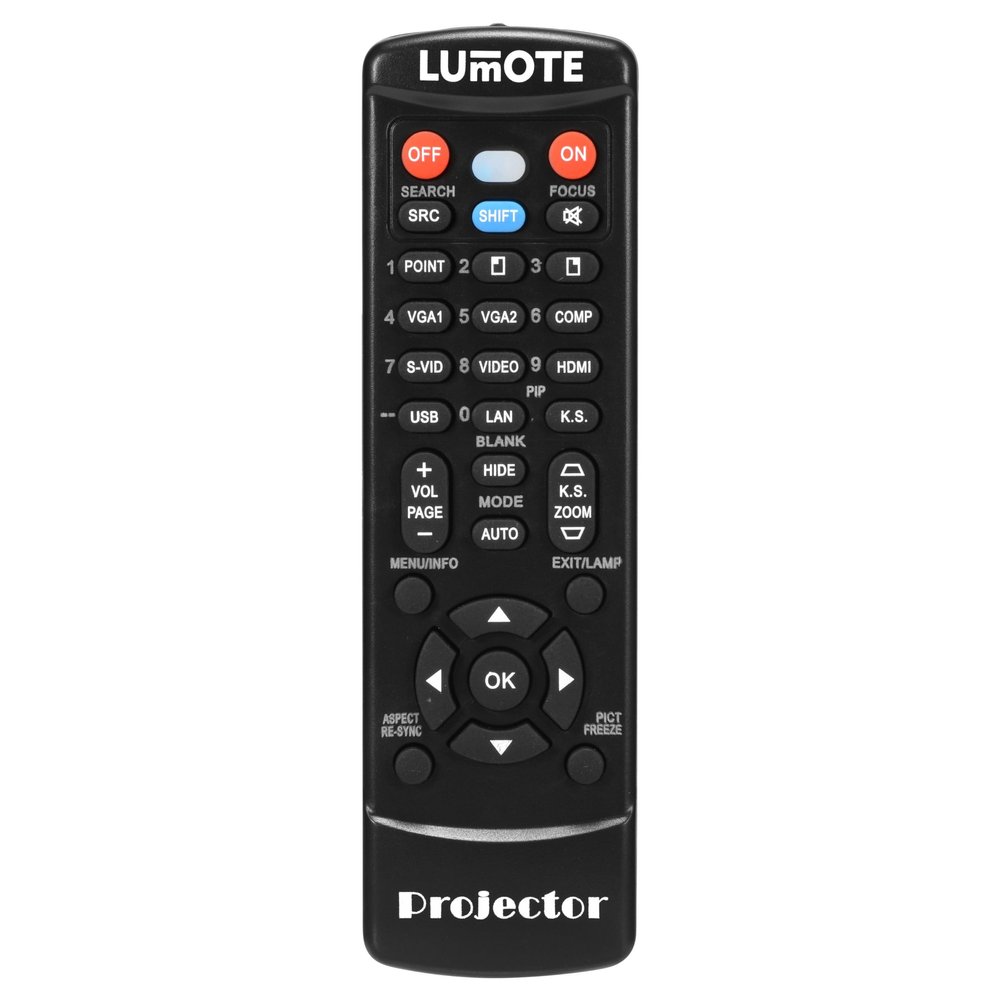 Generic Replacement Control for The EPSON Home Cinema 5030UB, Home Cinema 5030UBE Projector Black