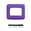 Hermitshell Silicone Carrying Case Replacement for JBL Go 3 / JBL Go 4 Portable Bluetooth Speaker (Lavender, Silicone Case) view 4