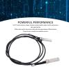 10G SFP Cable,10G SFP to SFP Passive Copper Core MCP2104 X002B High Speed Cable for Data Center Network,2m/6.56ft view 2