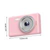 4K Vlogging Camera - 48MP, 2.4in LCD, 8X Zoom, Flash Modes (Pink) view 2