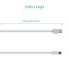26 FT Extension Cord for Wyze Cam OG/ V4 / V3 / V3 Pro, Blink Mini, Arlo Essential Camera, Flat Micro USB Cable 2-Pack view 2