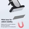 Yunir Height Adjustable RGB GPU Stand,5V 3 Pin RGB GPU Stand Holder, Anti Sag GPU Bracket with Bottom Magnetic 35 to 157mm for Computer view 4