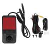 1080P USB Cam with Dual Lenses and ADAS for Universal Car Navigation Infrared Night Vision for Taxi Driver, Accident Record, Loop Recording, Parking Mode view 3