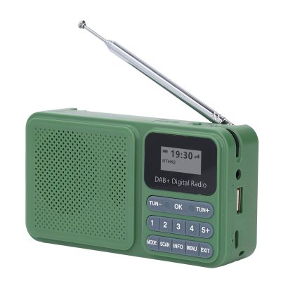 Solar Powered Versatile DAB Radio,3W Speaker,USB Music Playback,FM Digital Radio for Home,Picnic,Travel