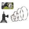 Augstci No-Drill Outdoor Security Camera Pole Mount, Universal Pole Mounting Compatible with Ring, Eufy, Wyze, Arlo, Google Nest, Cameras, and More view 1