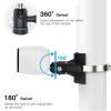 Augstci No-Drill Outdoor Security Camera Pole Mount, Universal Pole Mounting Compatible with Ring, Eufy, Wyze, Arlo, Google Nest, Cameras, and More view 3