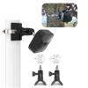 Augstci No-Drill Outdoor Pole Mount, Pole Mount Compatible with Blink Camera 4th & 3rd, XT2, Mini & All-New Blink Camera,2 Pack view 1