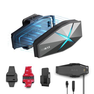 ASMAX F1 Motorcycle Bluetooth Headset 1 Set, with Extra Mount Base Kit