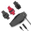 ASMAX F1 Motorcycle Bluetooth Headset 1 Set, with Extra Mount Base Kit view 3