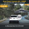 Fitcamx 4K Dual Dash Cam Adapts for Mercedes-Benz GLA 250 2015-2023 H247 X156 (HD2-5828), OEM Factory Style, Front 2160P+Rear 1080P Video, WiFi & APP, Loop Recording, G-Sensor, Easy to Set, 128GB Card view 2