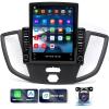 9.7" Android 13 Car Stereo w/Carplay Android Auto for Ford Transit Connect 2014 2015 2016 2017 2018 2019 IPS Car Audio Receiver w/WiFi GPS Bluetooth AHD Camera Mic,SWC/AV in/FM Radio Receiver-2+32G view 1