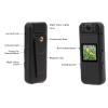 VBESTLIFE Body Worn Camera, 2K 4MP HD Camera with 180 Rotatable Lens, 6 Night Vision Lights, Motion Detection, 1/4 Inch Thread, for Police Law Enforcement view 3