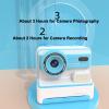 Yoidesu Kids Camera, Toddler Instant Print, 1080P, 16X Zoom, 48MP, Blue view 4