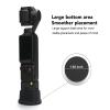 GOWENIC Silicone Stabilizer Base for Osmo Pocket 3, Non Slip Desktop Camera Holder with Stable Stand Base, Charging and Video Playback Stand Base, Black view 2